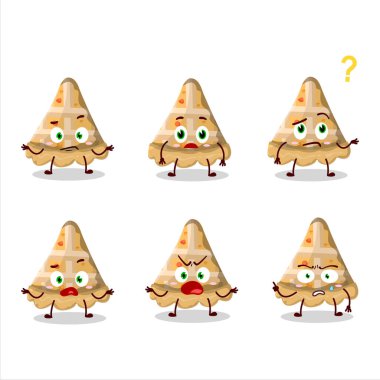 Şeftalili turtanın çizgi film karakteri. Vektör illüstrasyonu