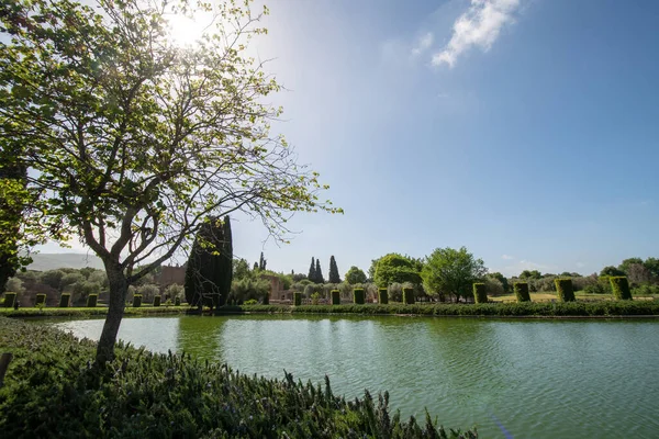 Villa Adriana (Tivoli, Italy) - Swimming pool in Pecile