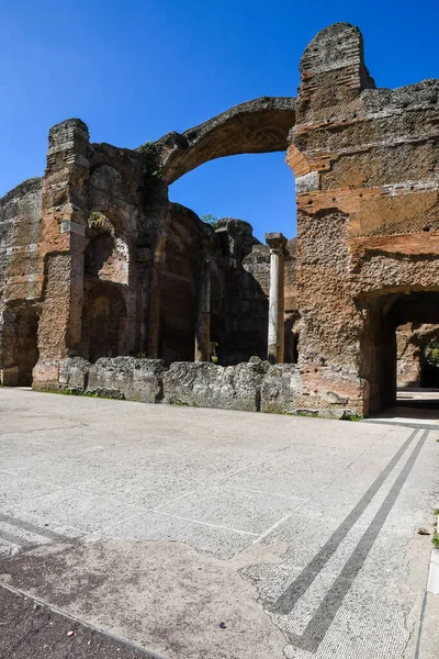 Villa Adriana (Tivoli, Italy) - Tessellated floor in Grandi Terme (Great baths)