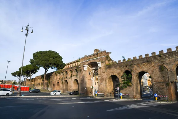 Ancient ruins in Rome (Italy) - Porta San Giovanni