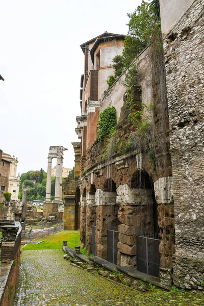 Ancient Ruins Rome Italy Teatro Marcello Theatre Marcellus — Stok fotoğraf