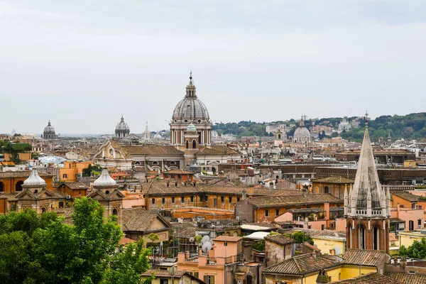 Cityscape Rome Overlooking Pincian Hill Rome Italy — Photo