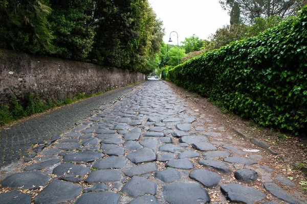 Appia Appian Way Rome Italy Earliest Most Important Road Ancient — 图库照片