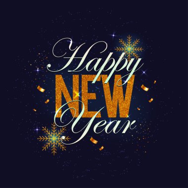 Yeni yıl 2022 tebrik kartı ya da el ilanı, şenlikli metin