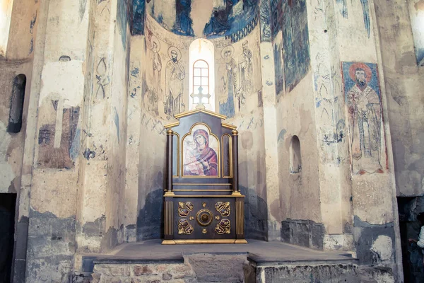 Akdamar Ilha Van Turquia Fevereiro 2020 Akdamar Ilha Surp Igreja — Fotografia de Stock