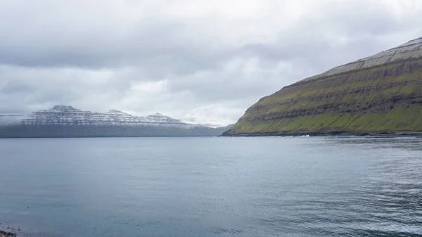 Драматичний Ландшафт Фарерських Островах Природа Фарерських Островів Північній Атлантиці — стокове фото