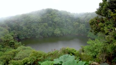 Laguna Botos, a volcanic lake in Poas Volcano National Park of Costa Rica, or Parque Nacional Volcan Poas in Spanish, San Jose, Costa Rica