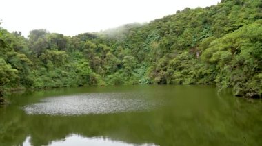 Laguna Botos, a volcanic lake in Poas Volcano National Park of Costa Rica, or Parque Nacional Volcan Poas in Spanish, San Jose, Costa Rica