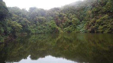 Laguna Botos, a volcanic lake in Poas Volcano National Park of Costa Rica, or Parque Nacional Volcan Poas in Spanish, San Jose, Costa Rica