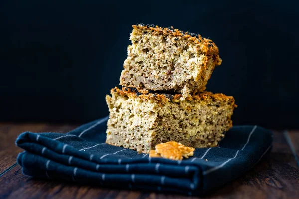 Vegan Čočka Chléb Bezlepkový Ezechiel Nebo Bible Připraveno Jídlu — Stock fotografie