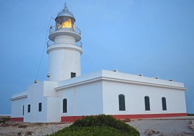 İspanya 'nın Menorca Balear Adalarında Binibeca