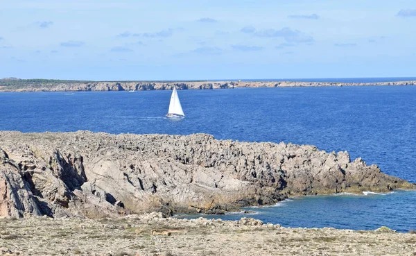 Bahia Fornell Menorca Baleár Szigetek Spanyolország — Stock Fotó