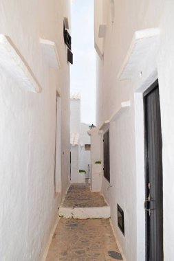 Menorca Balear Adaları 'ndaki Binibeca Spai