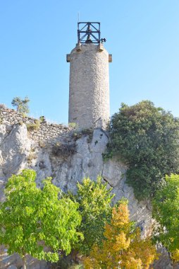 Barselona Katalonya 'daki Queralt Sığınağı İspanya
