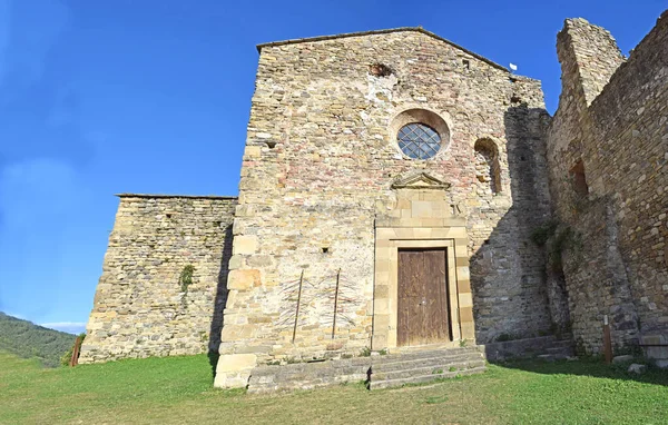 西班牙巴塞罗那La Pobla Lillet Santa Maria Lillet修道院 — 图库照片
