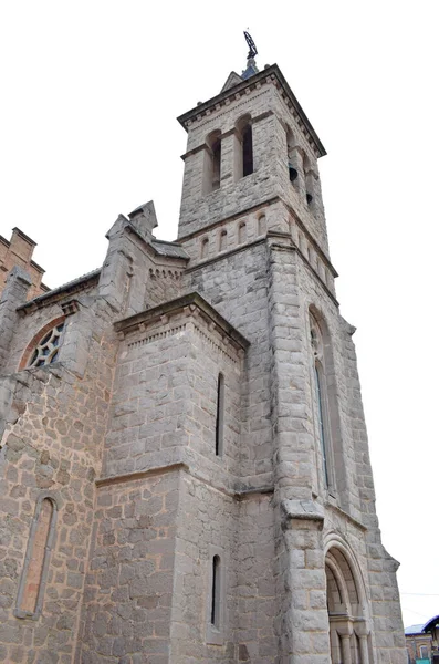 Igreja Santa Eulália Gironella Barcelona Espanha — Fotografia de Stock