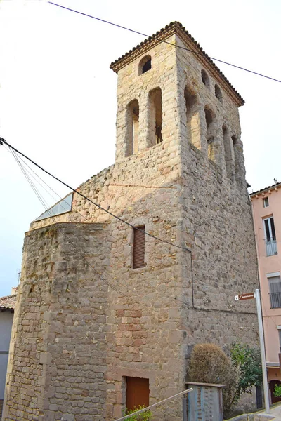 Gironella Gamla Kyrka Barcelona Katalonien Spanien — Stockfoto