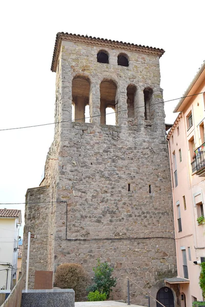 Старая Церковь Жиронелла Барселона Каталония Испания — стоковое фото