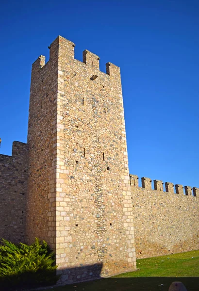 Montblanc Středověká Věž Tarragona Catalonia Spais — Stock fotografie