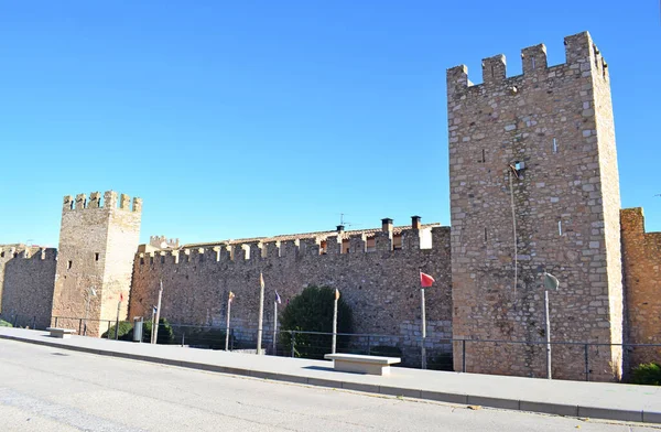Středověká Zeď Montblanc Tarragona Catalonia Španělsko — Stock fotografie