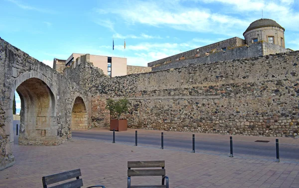 Muralla Torre Selva Del Camp Tarragona Cataluña España — Foto de Stock