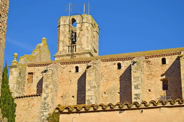 Igreja Regencos Gerona Catalunha Espanha — Fotografia de Stock