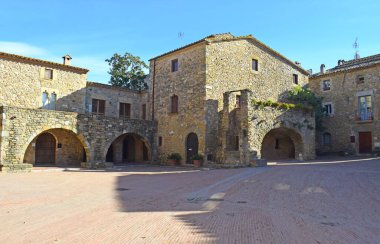 Monell sokakları, Girona Katalonya İspanya
