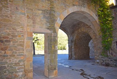 Monell sokakları, Girona Katalonya İspanya