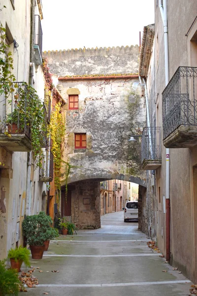 Cruilles Kilisesi Girona Katalonya Spanya — Stok fotoğraf