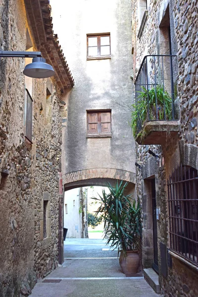 Cruilles Girona Catalonia Spain — стокове фото