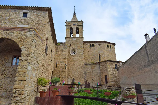Church Playa Aro Girona Catalonia Spain — Stock Photo, Image