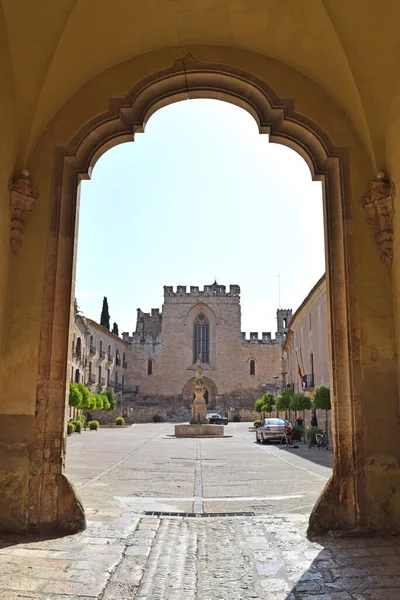 Monastery Santas Cruces Aiguamurcia Tarragona Catalonia Spain — Stock Fotó