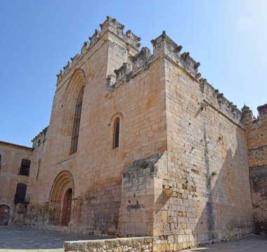 Aiguamurcia Tarragona Katalonya 'daki Kutsal Haçlar Manastırı İspanya