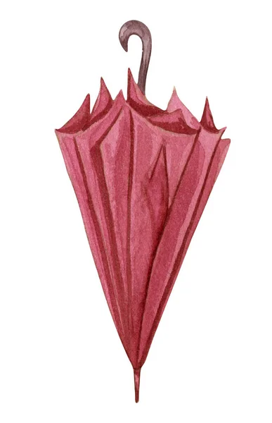 우산의 카드를 디자인 템플릿 — 스톡 사진