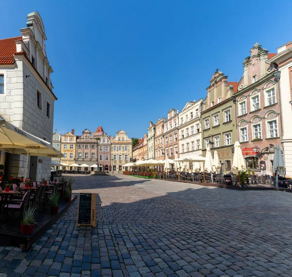 Poznan Poland September 2021 View Poznan Old Town Ring Ands — Stock Photo, Image