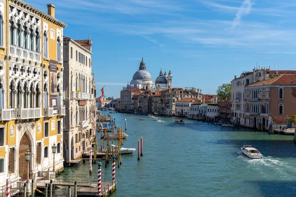 Venice Italy October 2021 View Canale Grande Central Venice Many — Stock Photo, Image
