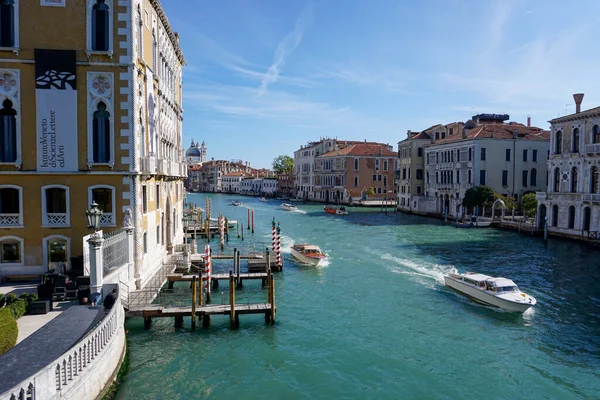 Veneza Itália Outubro 2021 Vista Canale Grande Centro Veneza Com — Fotografia de Stock