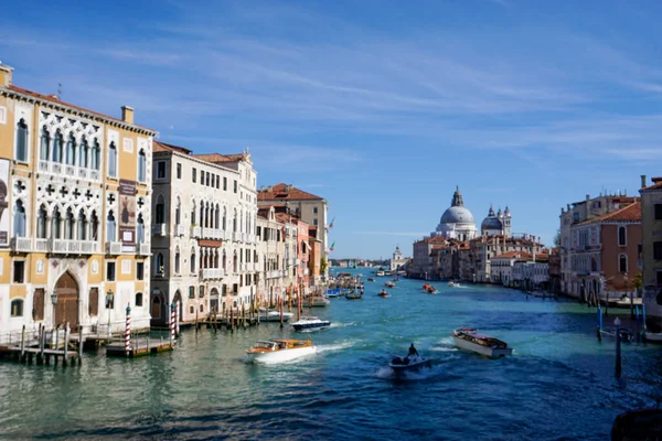 Veneza Itália Outubro 2021 Vista Canale Grande Centro Veneza Com — Fotografia de Stock