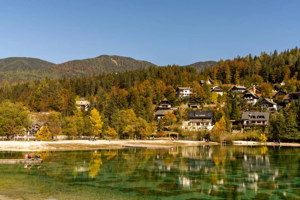 Kranjska Gora Slovénie Octobre 2021 Gîtes Maisons Vacances Sur Les — Photo