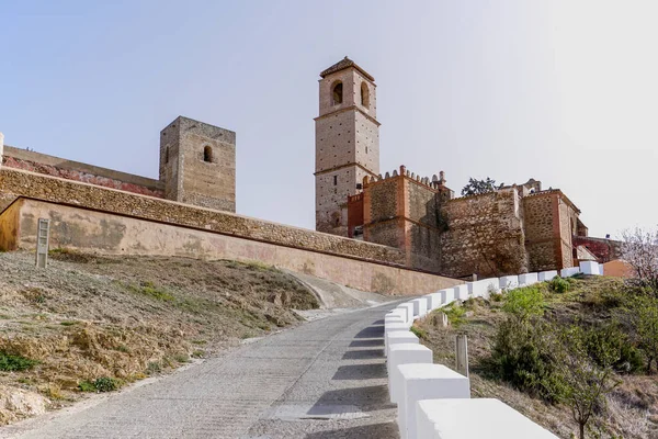 Алора Іспанія Лютого 2022 Мавританський Замок Аора Андалузькому Селі Аора — стокове фото