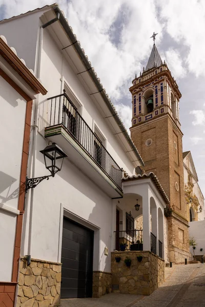 Ardales Espanha Fevereiro 2022 Vista Histórica Igreja Nuestra Senora Los — Fotografia de Stock