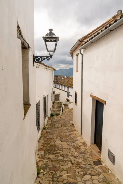 Castellar Frontera España Marzo 2022 Estrecha Calle Peatonal Centro Histórico —  Fotos de Stock