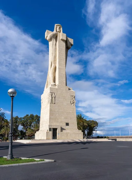 Huelva Espagne Mars 2022 Vue Monument Colomb Huelva — Photo