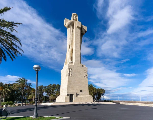 Huelva Espagne Mars 2022 Vue Monument Colomb Huelva — Photo
