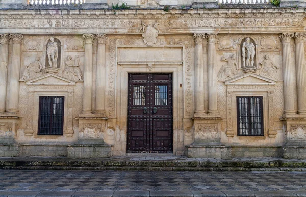 Jerez Frontera Espagne Mars 2022 Façade Historique Maison Sur Place — Photo