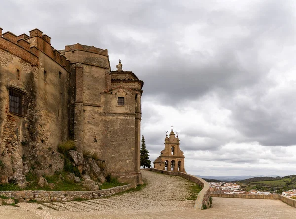 Aracena Španělsko Března 2022 Pohled Převorský Kostel Nuestra Senora Del — Stock fotografie