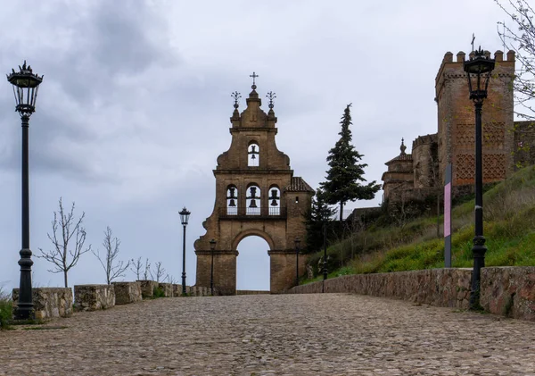 Aracena Spagna Marzo 2022 Veduta Della Chiesa Priorale Nuestra Senora — Foto Stock