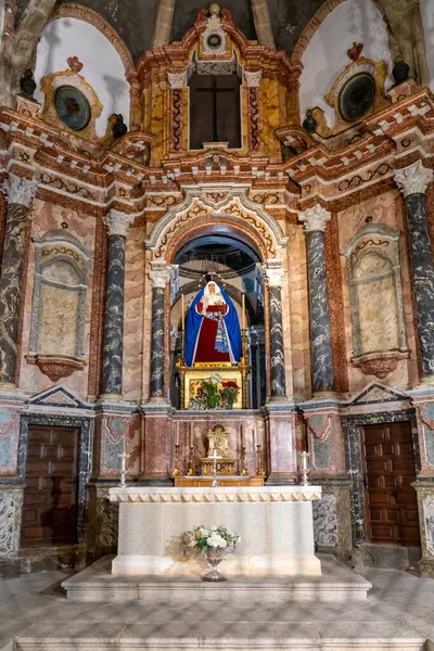 Арасена Іспанія Березня 2022 Вид Вівтар Монастирської Церкви Араселі — стокове фото
