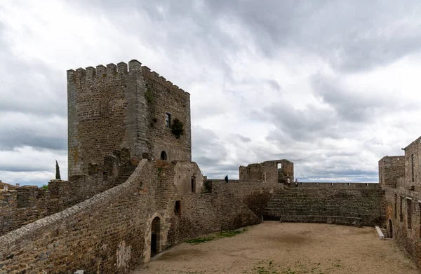 Monsaraz Portugal Marzo 2022 Histórico Castillo Plaza Toros Pintoresco Pueblo —  Fotos de Stock