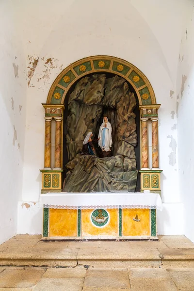 Cáceres España Marzo 2022 Vista Interior Altar Lateral Histórica Iglesia — Foto de Stock